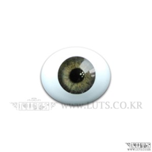 16MM Real Type Glass Eyes Green