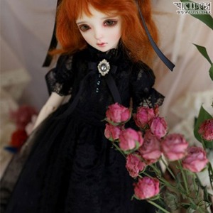 Pre-order NS-253 Black Lace Dress